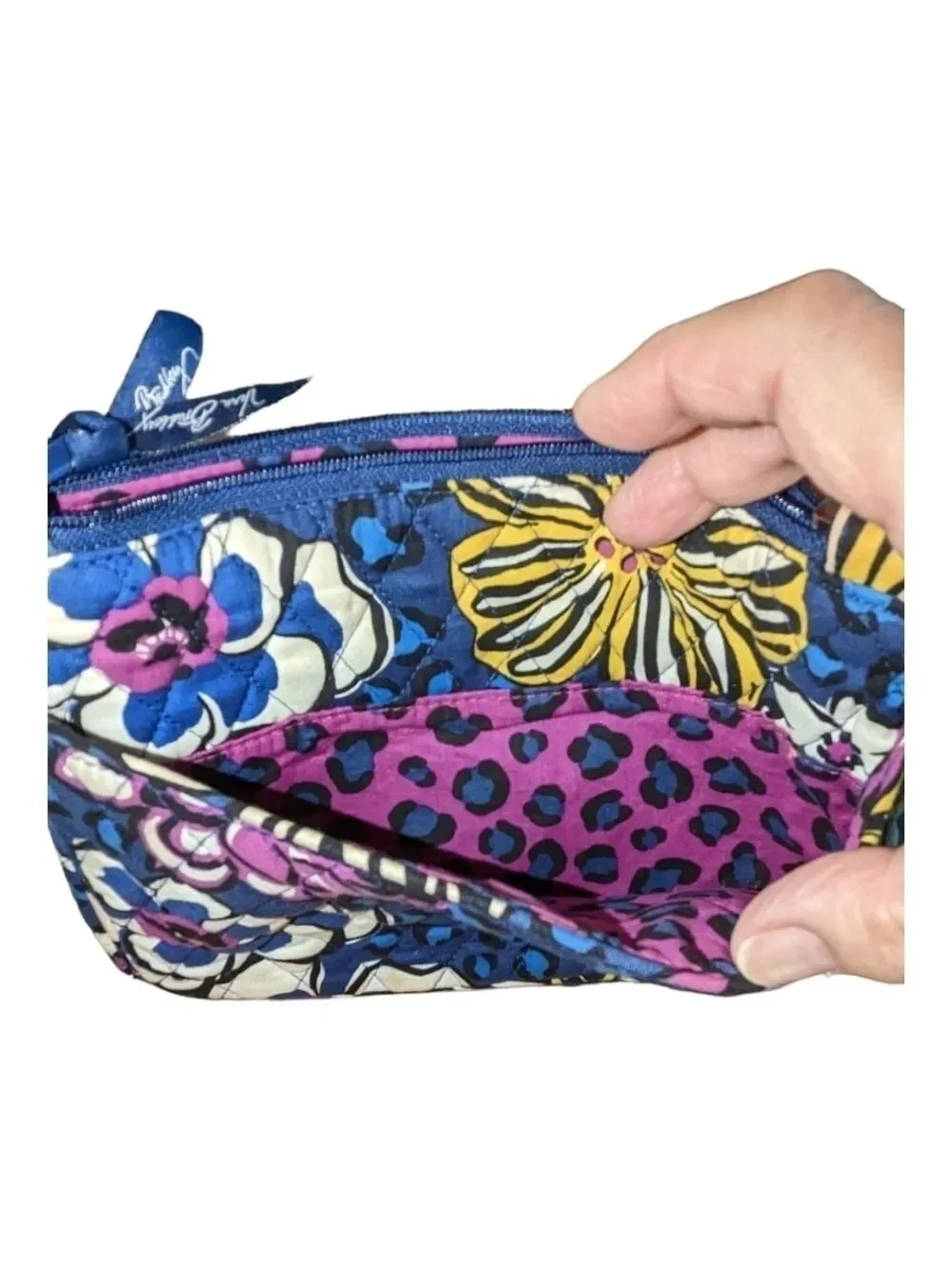 Vera Bradley Little Hipster crossbody in African violet print